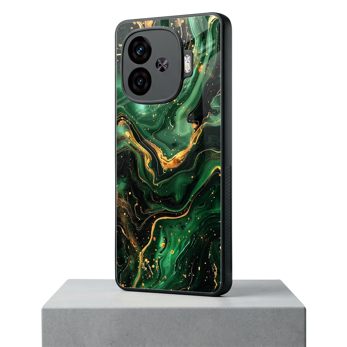 Golden Forest iqoo neo 10r 5g mobile cover | shockproof glass phone case