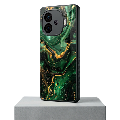 Golden Forest iqoo neo 10r 5g mobile cover | shockproof glass phone case