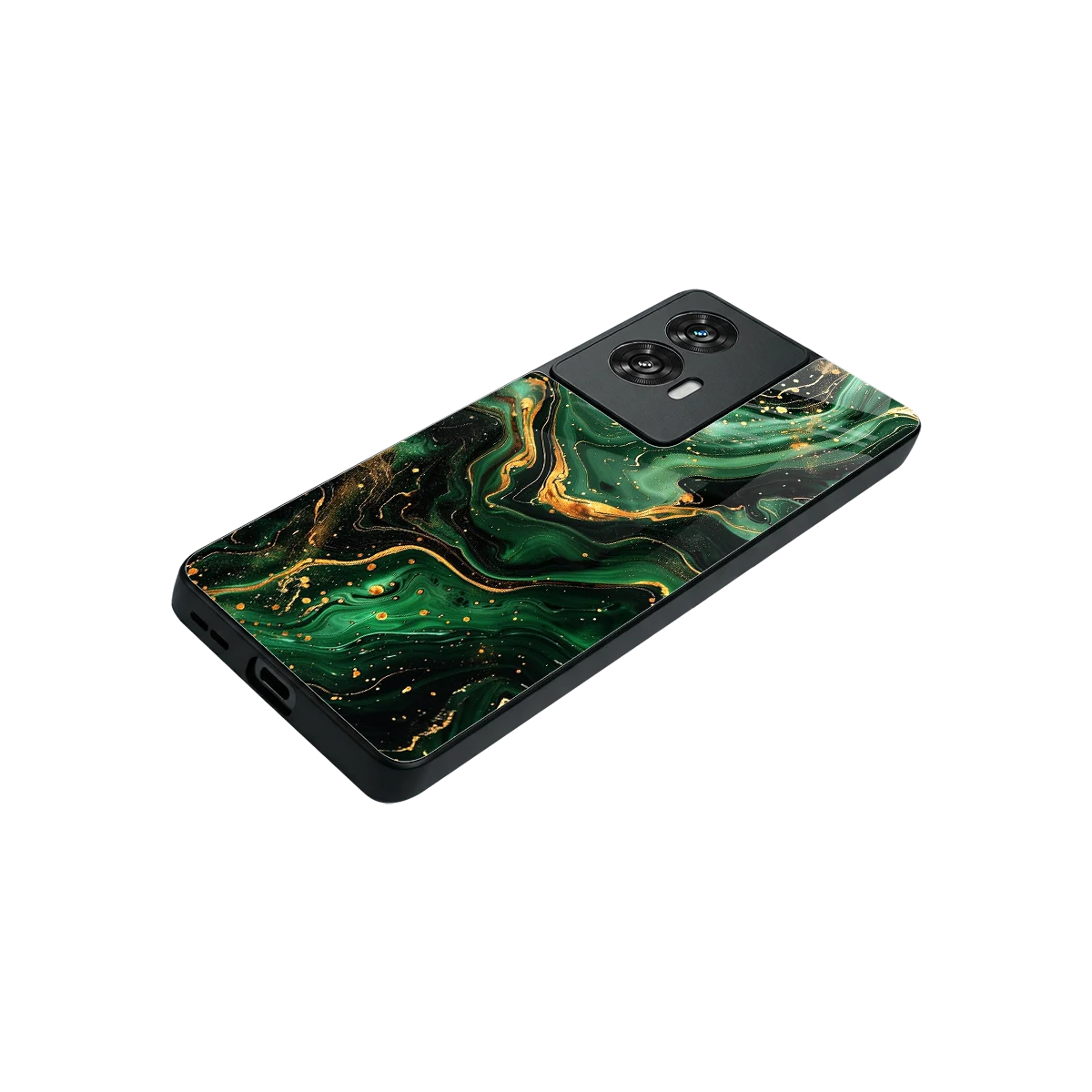 Golden Forest stylish phone case for motorola edge 50 fusion | glossy glass and slim fit
