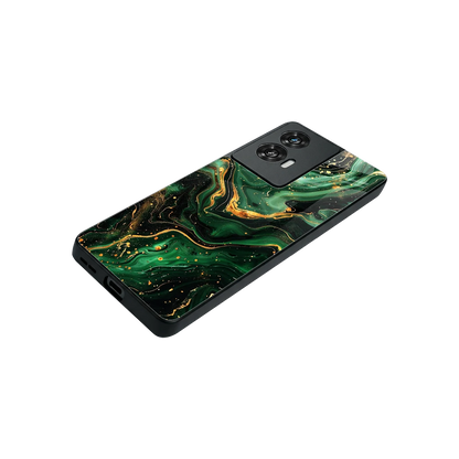 Golden Forest stylish phone case for motorola edge 50 fusion | glossy glass and slim fit
