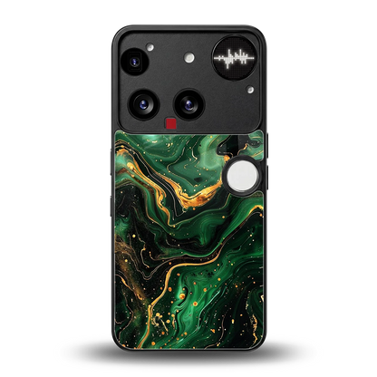 Golden Forest back phone cover | glass case for nothing phone 3