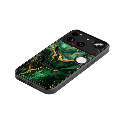 Golden Forest stylish phone case for nothing phone 3 | glossy glass and slim fit