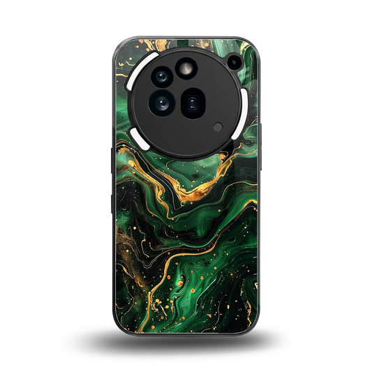 Golden Forest back phone cover | glass case for nothing phone 3a pro