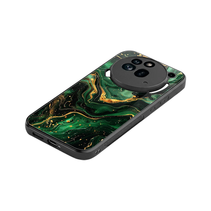 Golden Forest stylish phone case for nothing phone 3a pro | glossy glass and slim fit