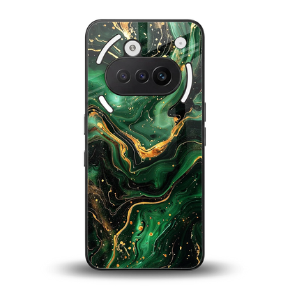Golden Forest back phone cover | glass case for nothing phone 3a
