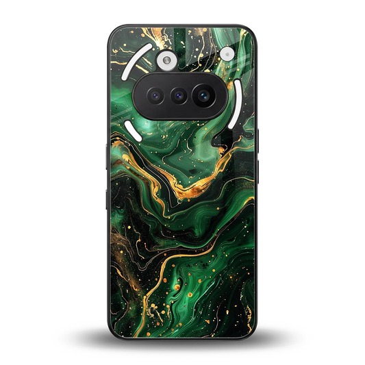 Golden Forest back phone cover | glass case for nothing phone 3a