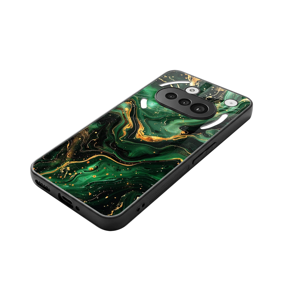 Golden Forest stylish phone case for nothing phone 3a | glossy glass and slim fit