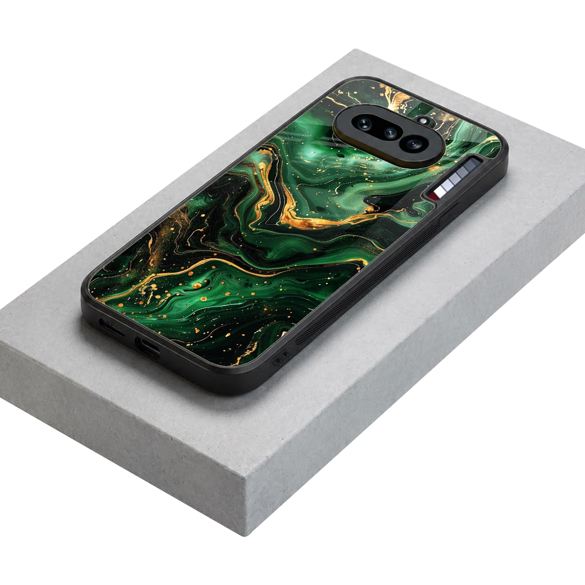 Golden Forest stylish phone case for nothing phone 4a | glossy glass and slim fit