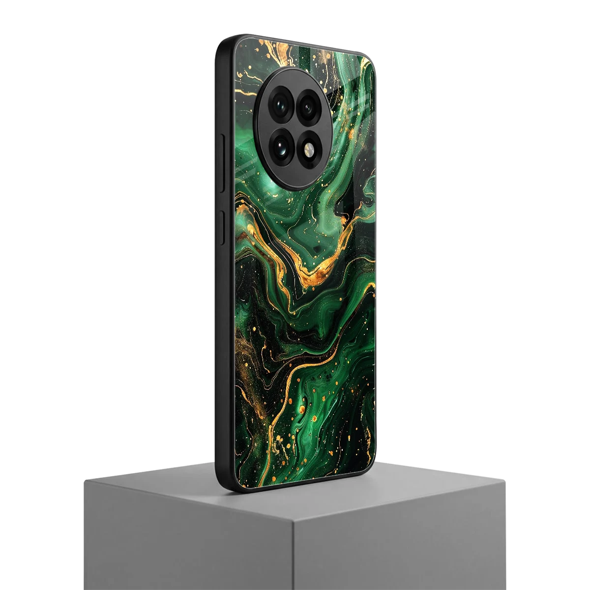 Golden Forest oneplus 13r mobile cover | shockproof glass phone case