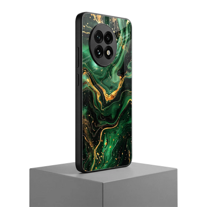 Golden Forest oneplus 13r mobile cover | shockproof glass phone case