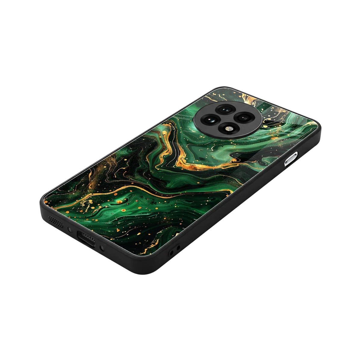 Golden Forest stylish phone case for oneplus 13r | glossy glass and slim fit