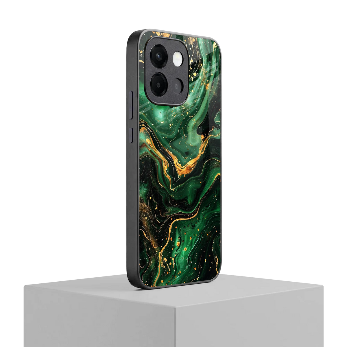 Golden Forest oneplus 13s mobile cover | shockproof glass phone case