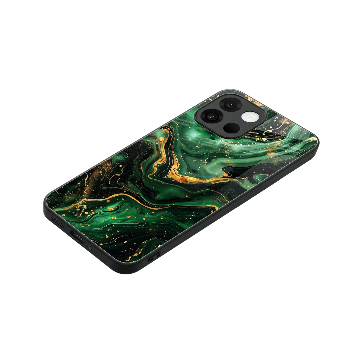 Golden Forest stylish phone case for oneplus 13s | glossy glass and slim fit