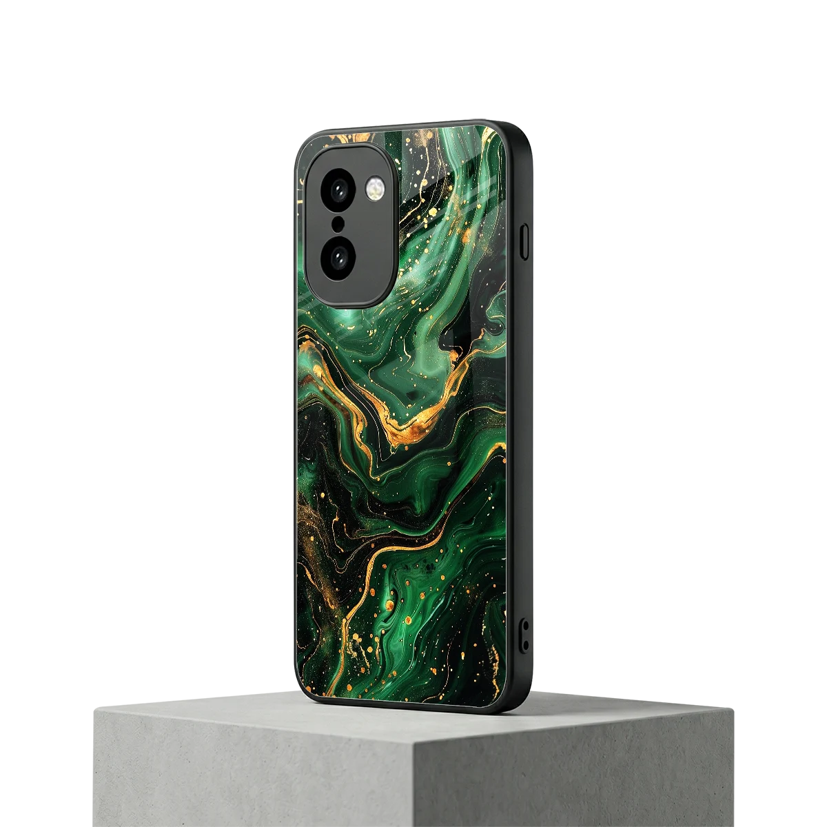 Golden Forest oneplus 15r mobile cover | shockproof glass phone case