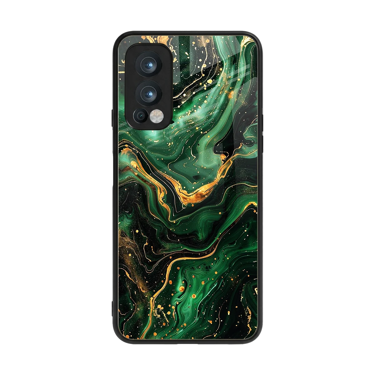 Golden Forest back phone cover | glass case for oneplus nord 2