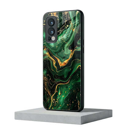 Golden Forest oneplus nord 2 mobile cover | shockproof glass phone case