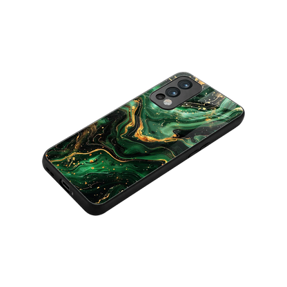 Golden Forest stylish phone case for oneplus nord 2 | glossy glass and slim fit