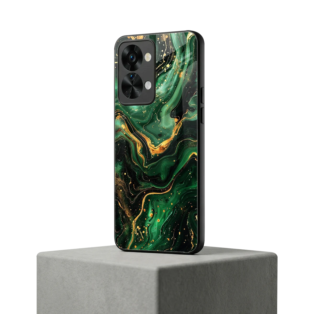 Golden Forest oneplus nord 2t mobile cover | shockproof glass phone case