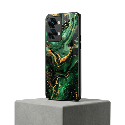 Golden Forest oneplus nord 2t mobile cover | shockproof glass phone case