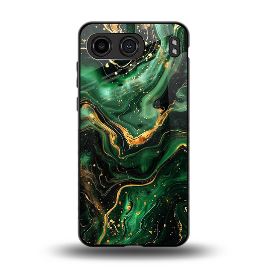 Golden Forest back phone cover | glass case for oneplus nord 4