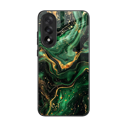 Golden Forest back phone cover | glass case for oneplus nord 5