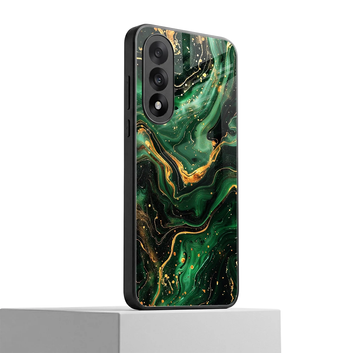 Golden Forest oneplus nord 5 mobile cover | shockproof glass phone case