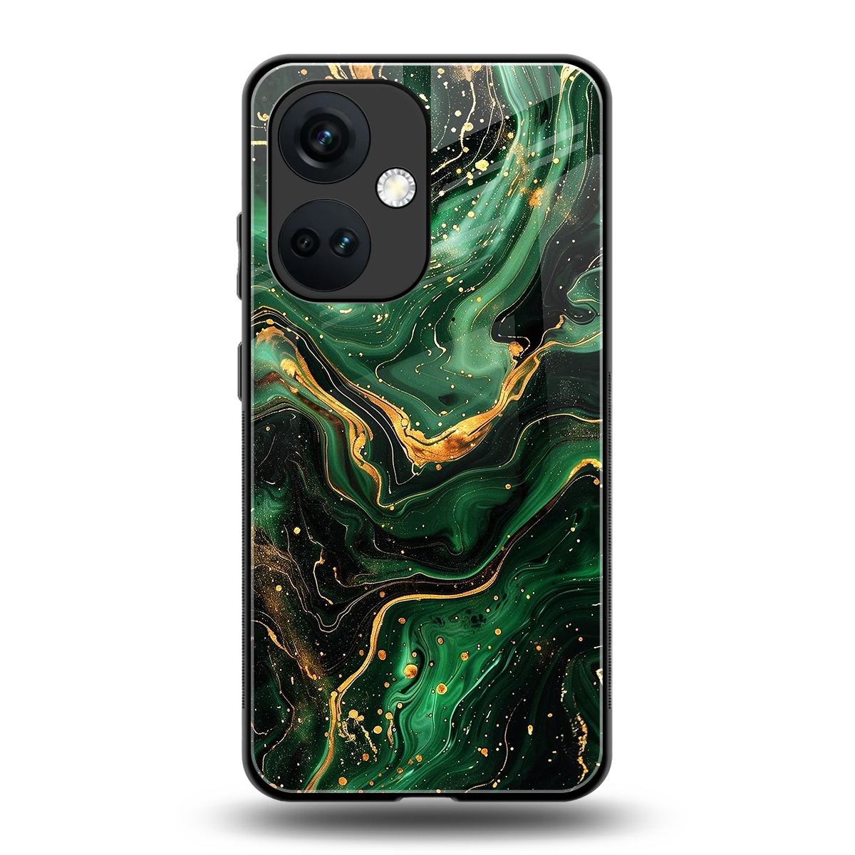Golden Forest back phone cover | glass case for oneplus nord ce 3
