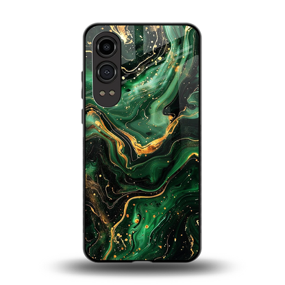 Golden Forest back phone cover | glass case for oneplus nord ce 4 lite