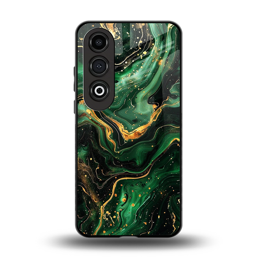 Golden Forest back phone cover | glass case for oneplus nord ce 4