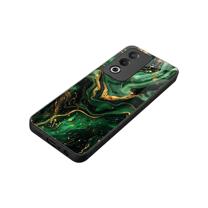 Golden Forest stylish phone case for oppo a3 pro | glossy glass and slim fit