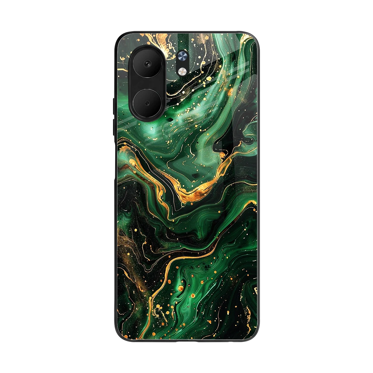 Golden Forest back phone cover | glass case for oppo a5x 5g