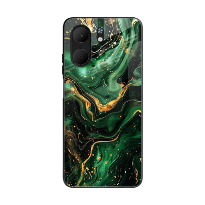 Golden Forest back phone cover | glass case for oppo a5x 5g