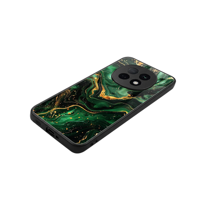 Golden Forest stylish phone case for oppo f29 pro 5g | glossy glass and slim fit