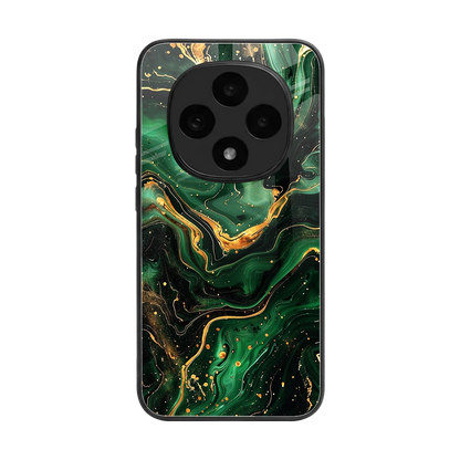 Golden Forest back phone cover | glass case for oppo f31 pro 5g
