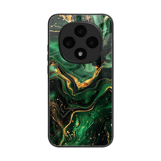 Golden Forest back phone cover | glass case for oppo f31 pro 5g