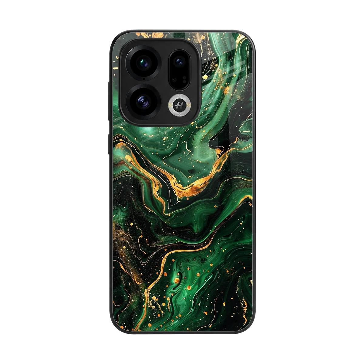 Golden Forest back phone cover | glass case for oppo find x9