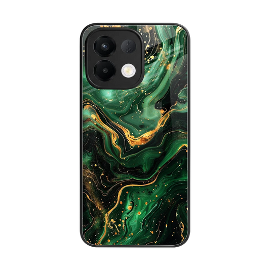 Golden Forest back phone cover | glass case for oppo k13 5g