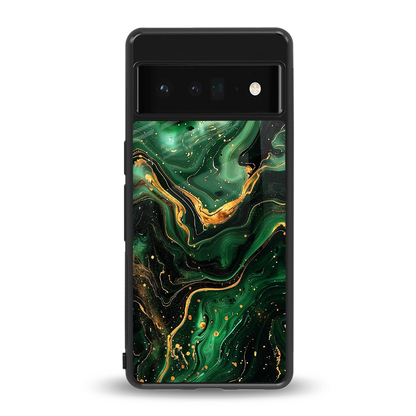 Golden Forest back phone cover | glass case for google pixel 6 pro