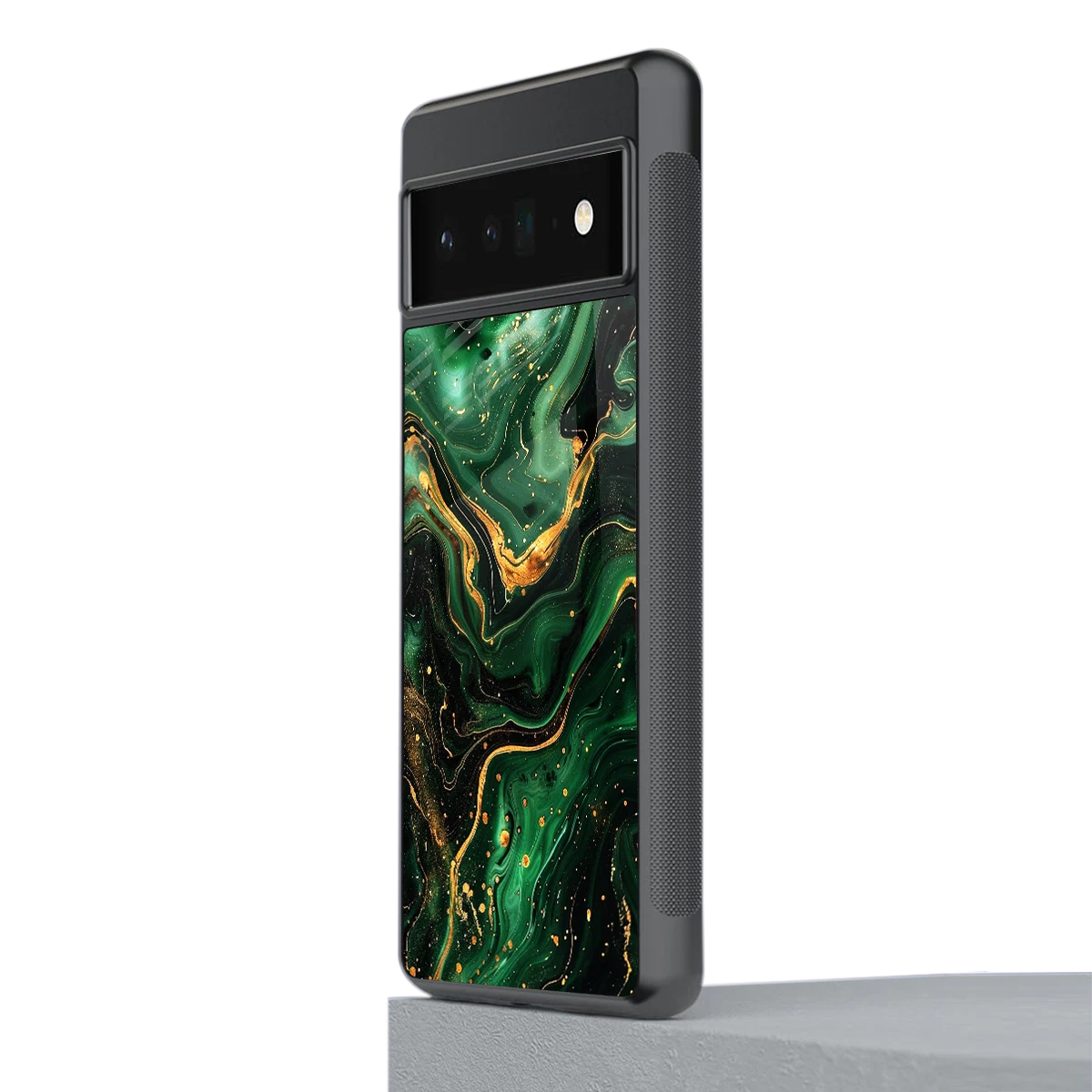 Golden Forest stylish phone case for google pixel 6 pro | glossy glass and slim fit