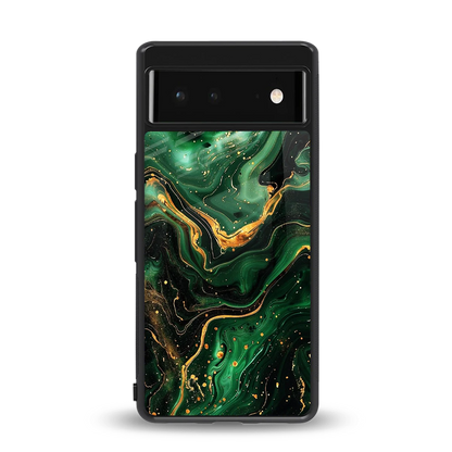 Golden Forest back phone cover | glass case for google pixel 6a