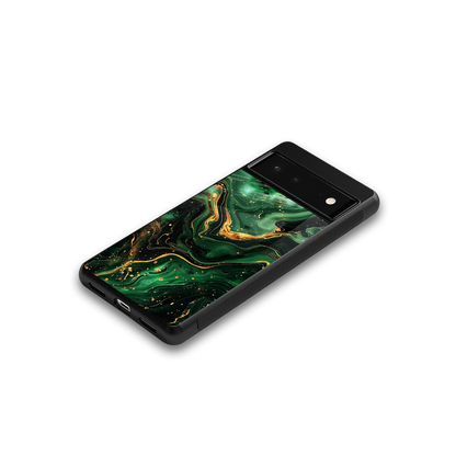 Golden Forest google pixel 6a mobile cover | shockproof glass phone case