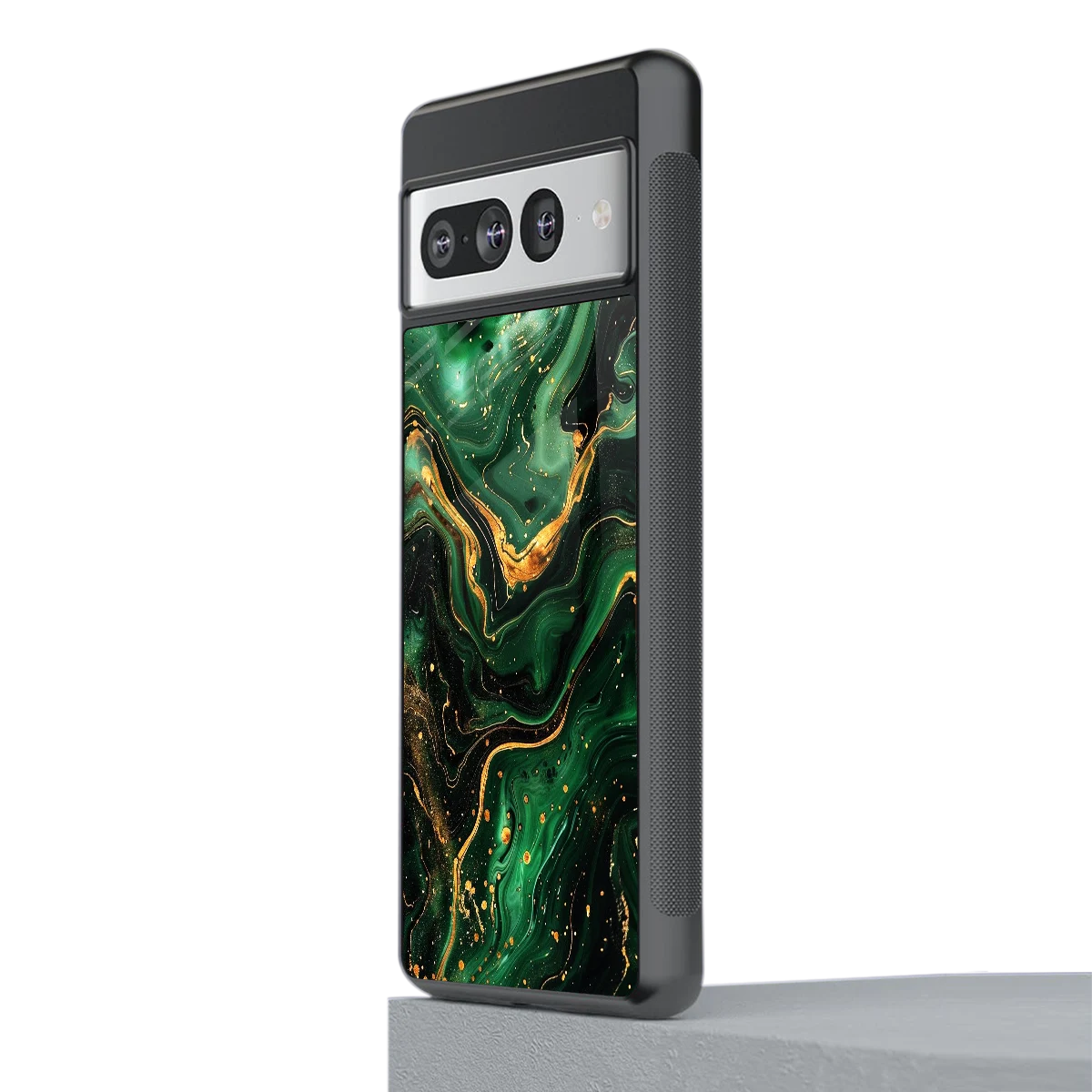 Golden Forest stylish phone case for google pixel 7 pro | glossy glass and slim fit