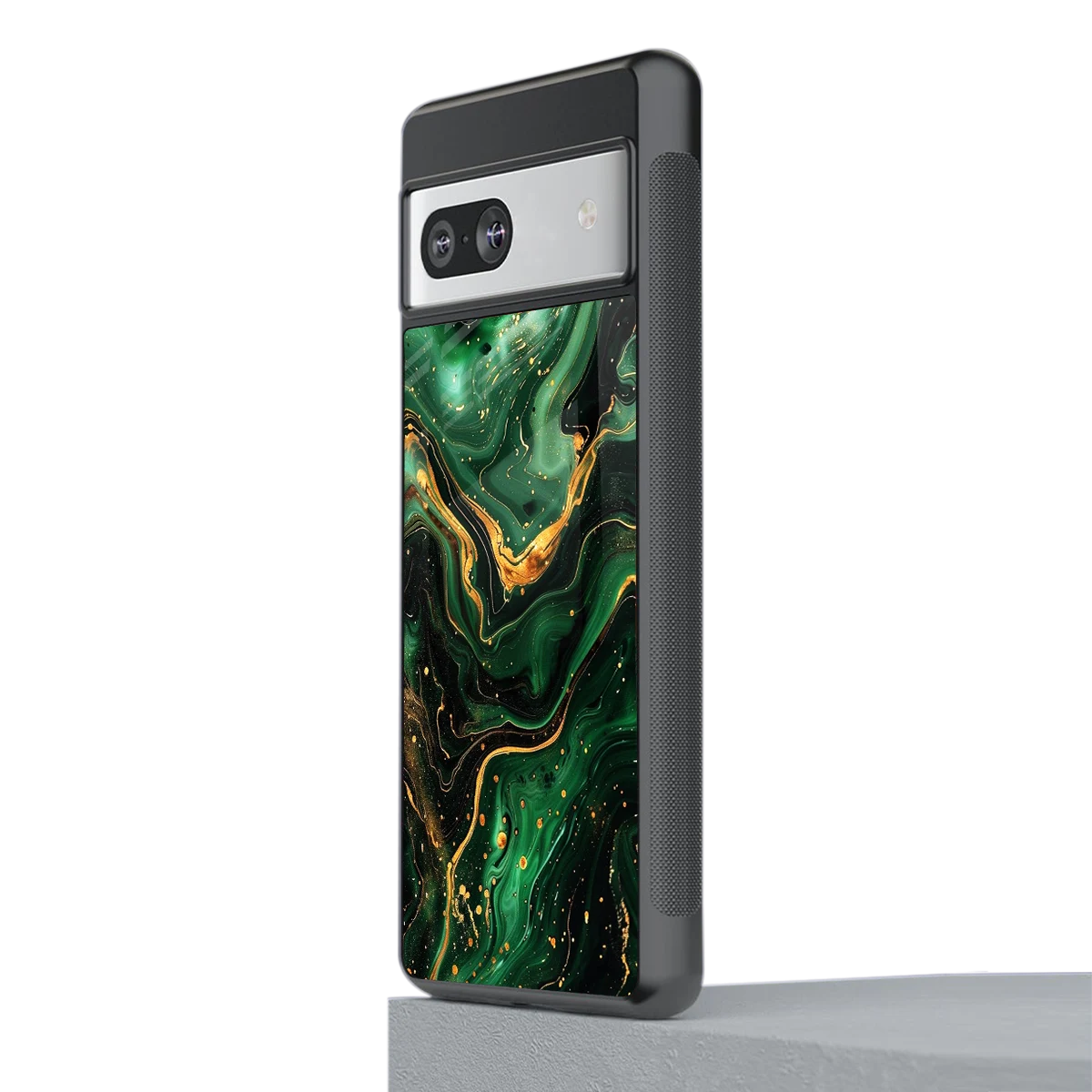 Golden Forest stylish phone case for google pixel 7 | glossy glass and slim fit