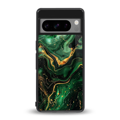 Golden Forest back phone cover | glass case for google pixel 8 pro