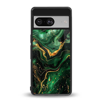 Golden Forest back phone cover | glass case for google pixel 8