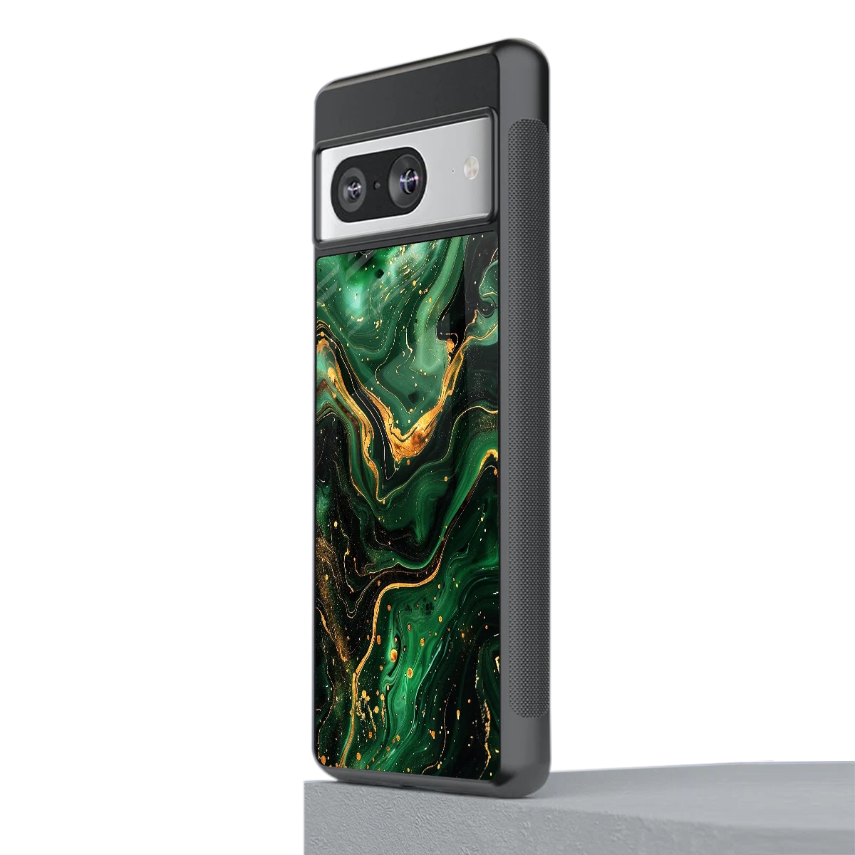 Golden Forest stylish phone case for google pixel 8 | glossy glass and slim fit