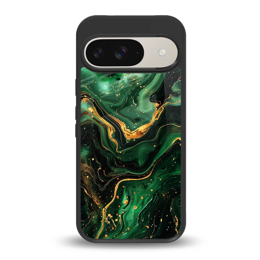 Golden Forest back phone cover | glass case for google pixel 9