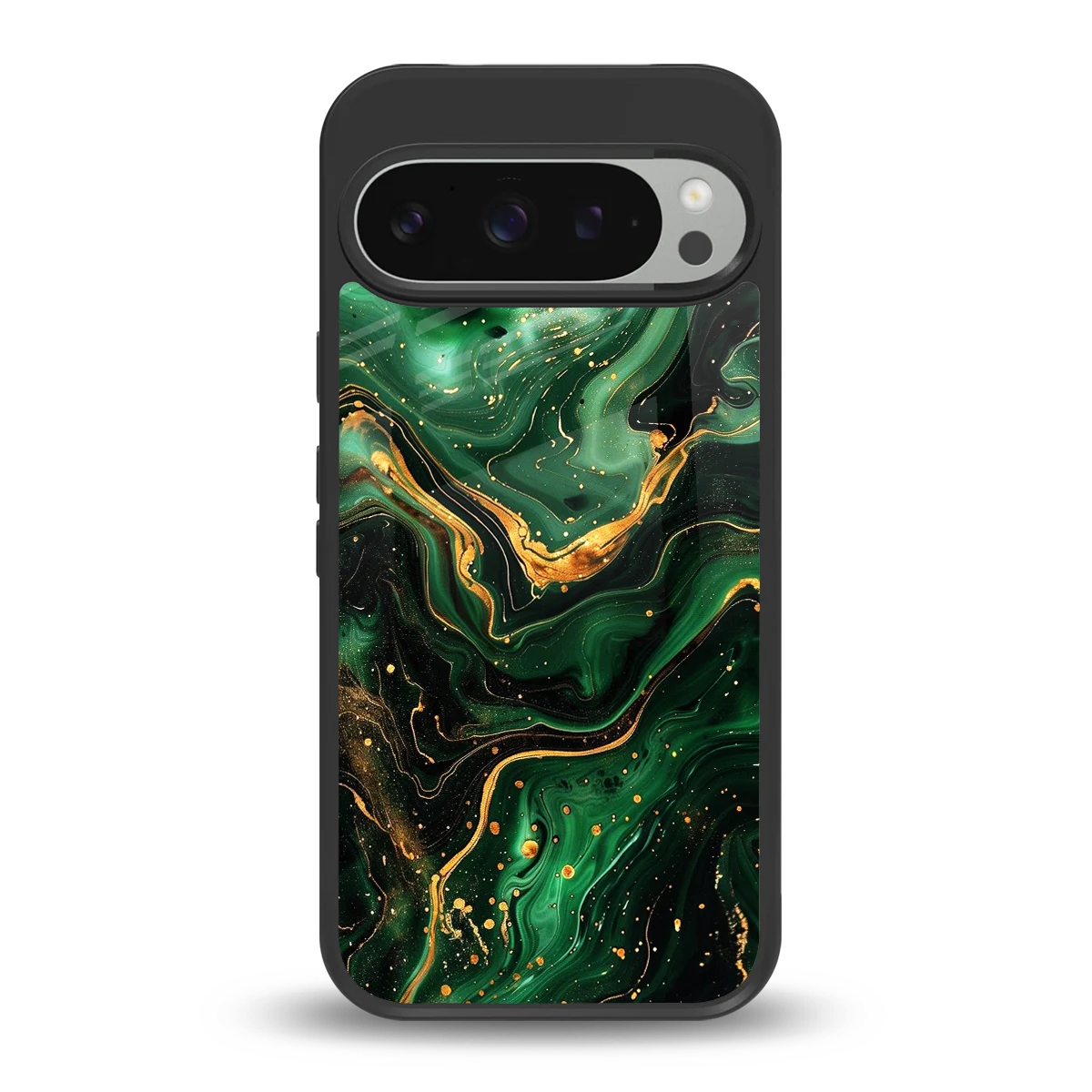 Golden Forest back phone cover | glass case for google pixel 9 pro