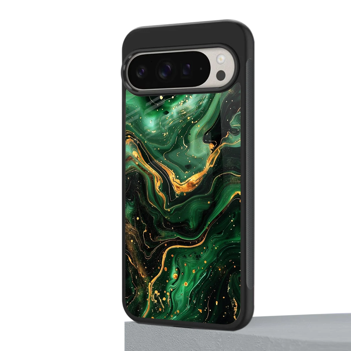 Golden Forest google pixel 9 pro mobile cover | shockproof glass phone case
