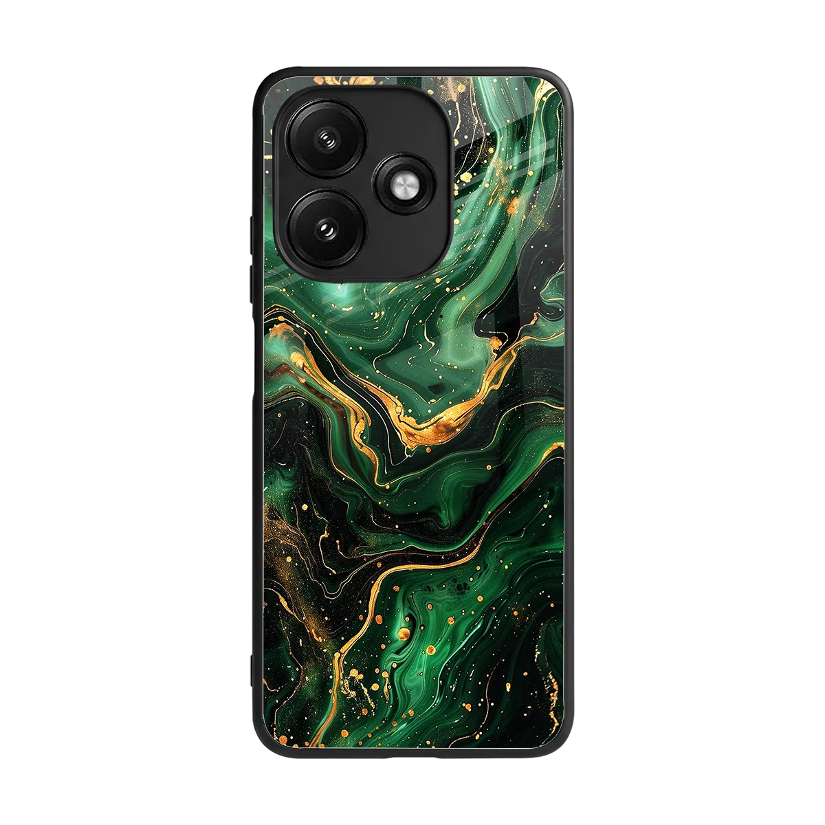 Golden Forest back phone cover | glass case for redmi 12 5g